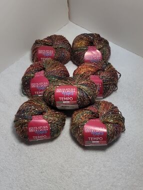 Filatura Di Crosa Tempo Multicolor Color # 3, Lot # 76424 Yarn - 7 Balls NWT